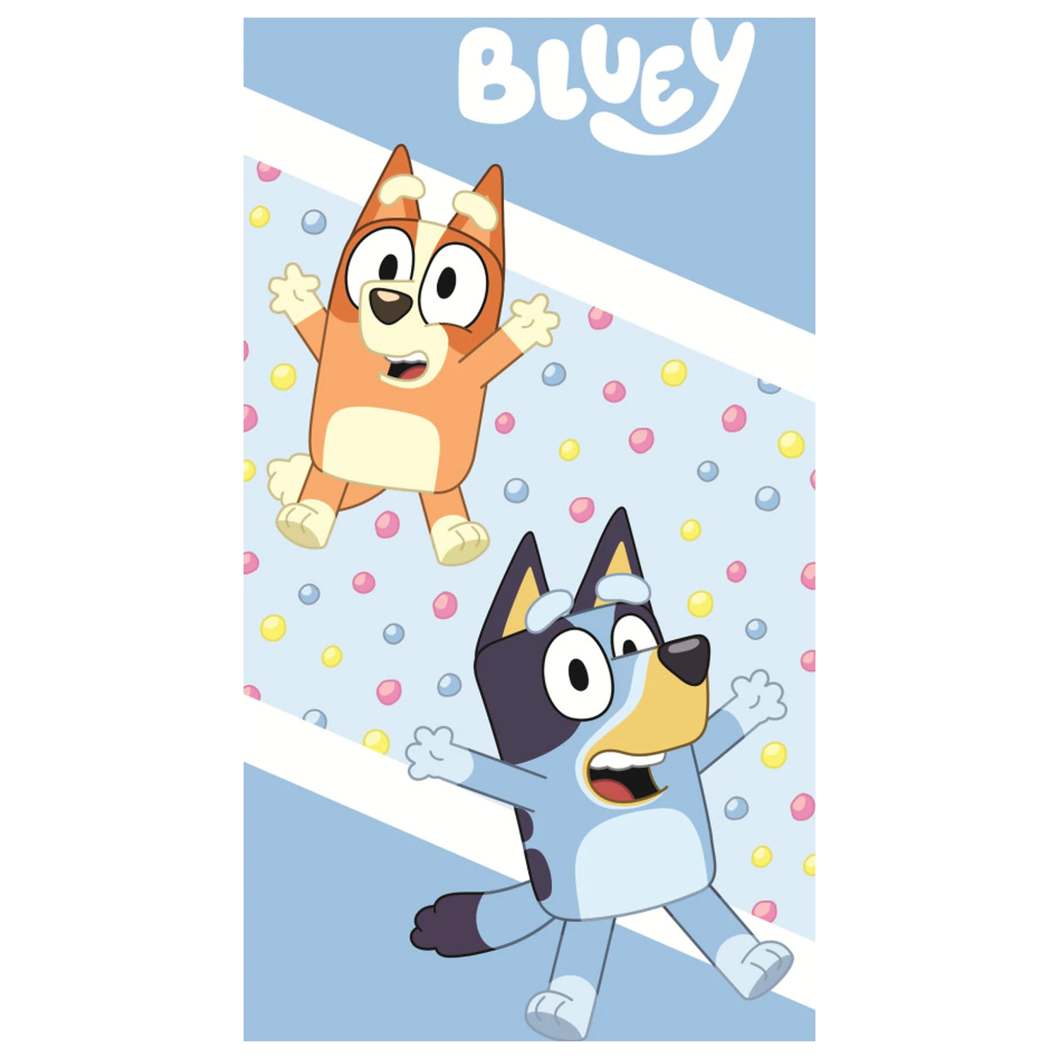 Bluey Color Pop Ručník 70x140cm fotografii produktu