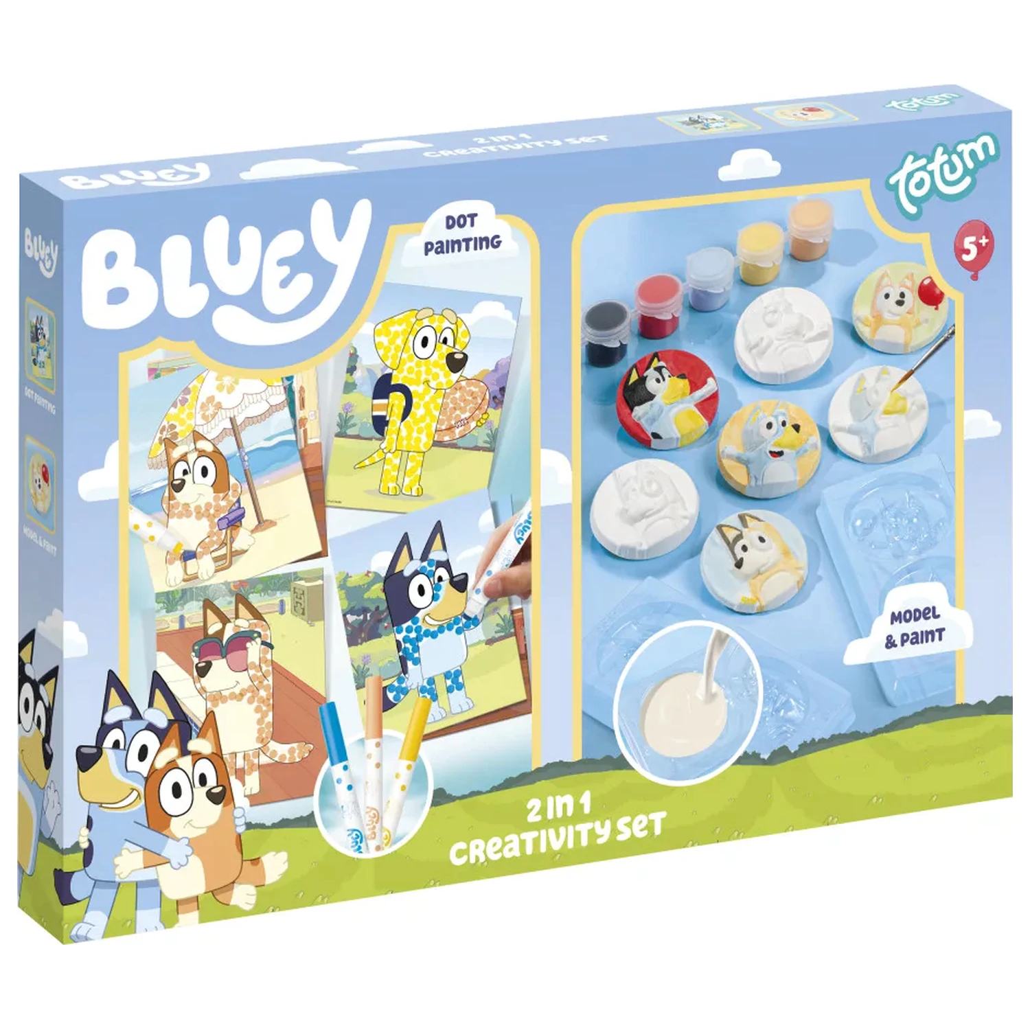 Bluey Skvělý kreativní set 2 v 1 fotografii produktu