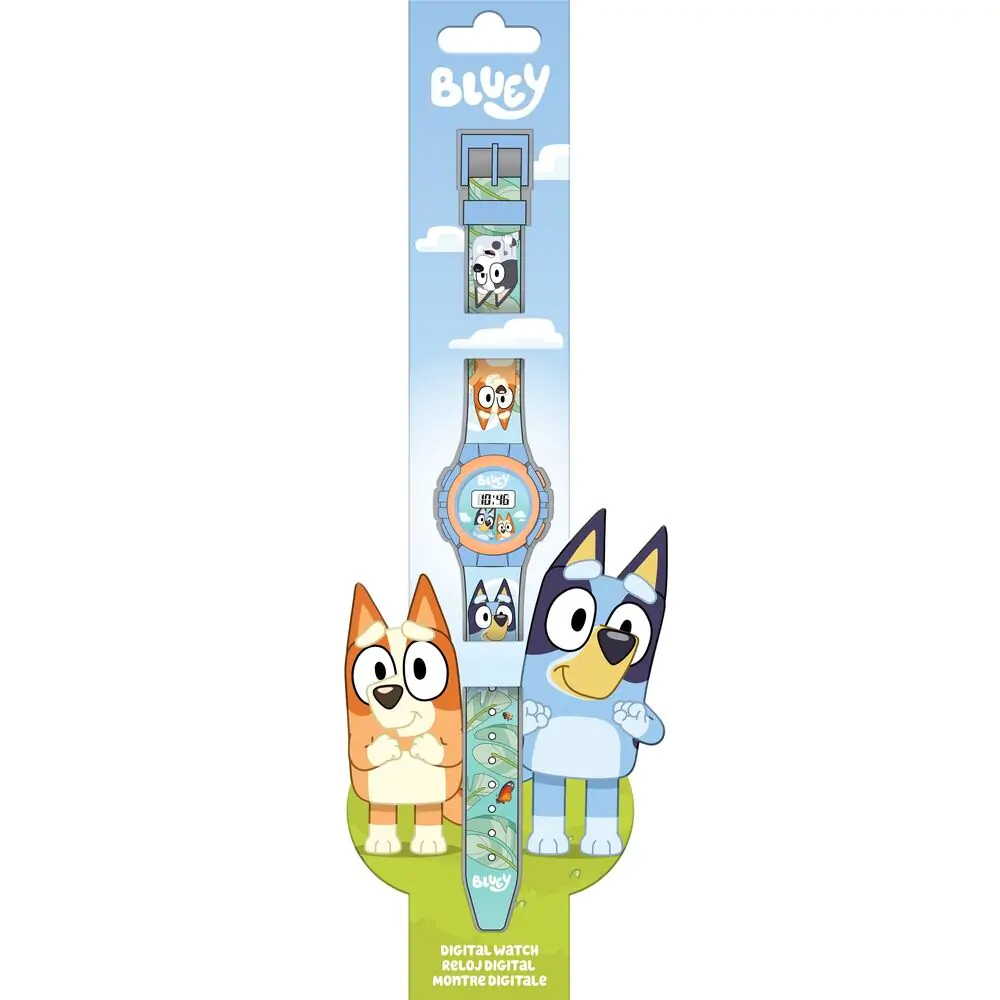 Bluey digitální dětské hodinky fotografii produktu