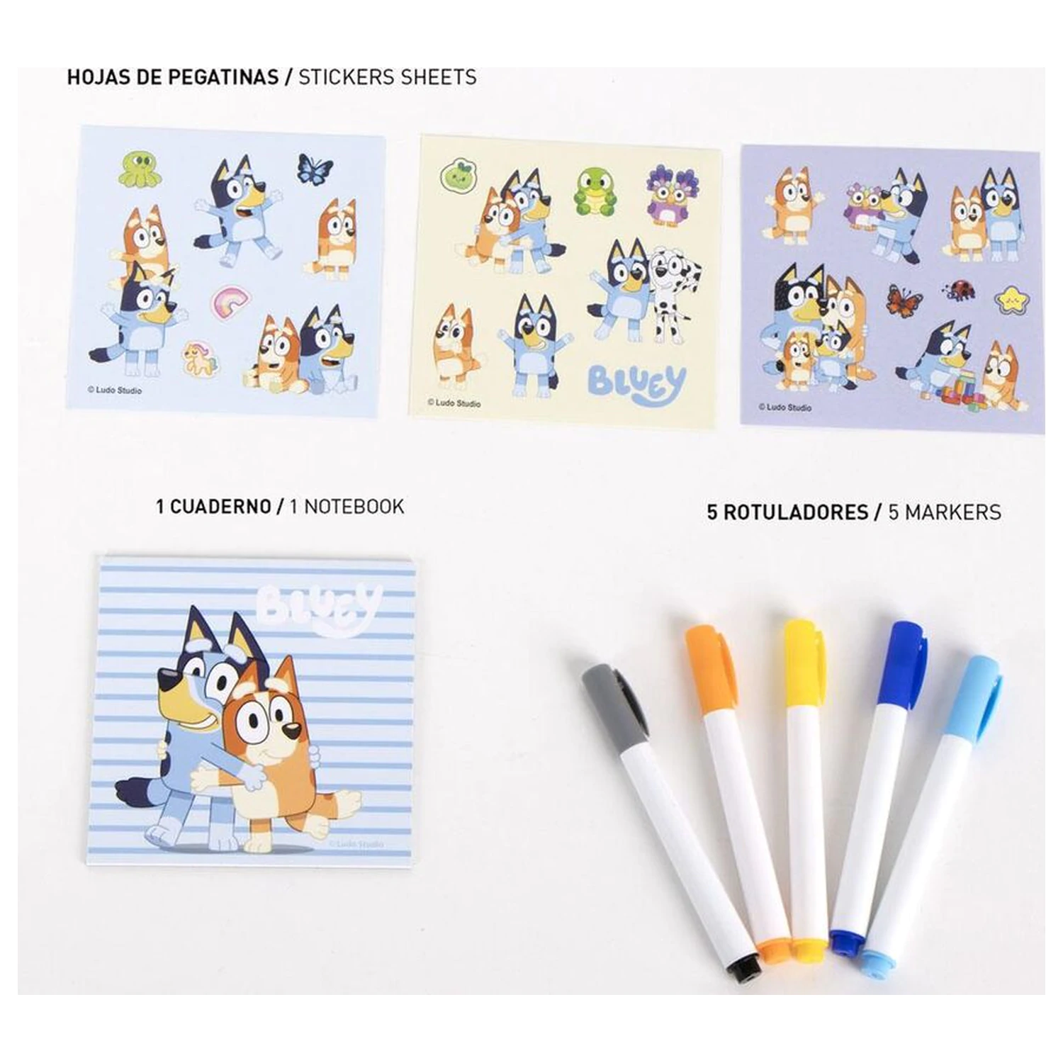 DIY sada na batoh Bluey fotografii produktu