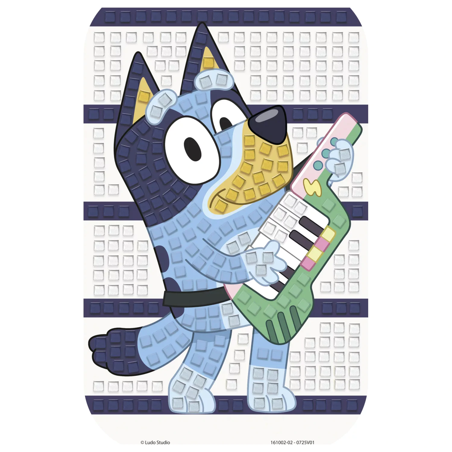 Bluey Guitar Pěnová mozaika Kreativní sada fotografii produktu