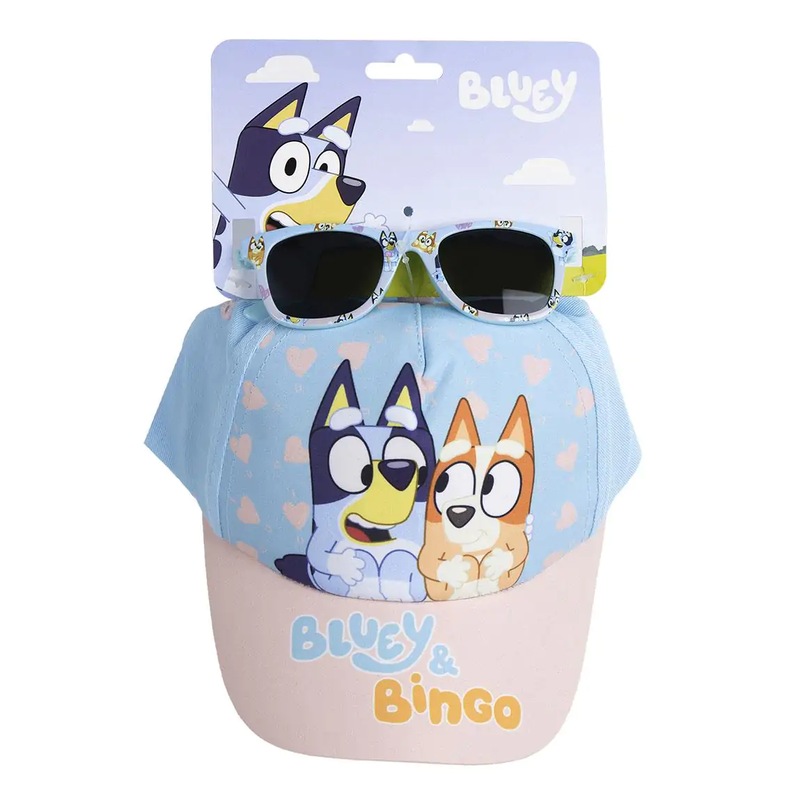Bluey Set dětská kšiltovka a sada slunečních brýlí fotografii produktu
