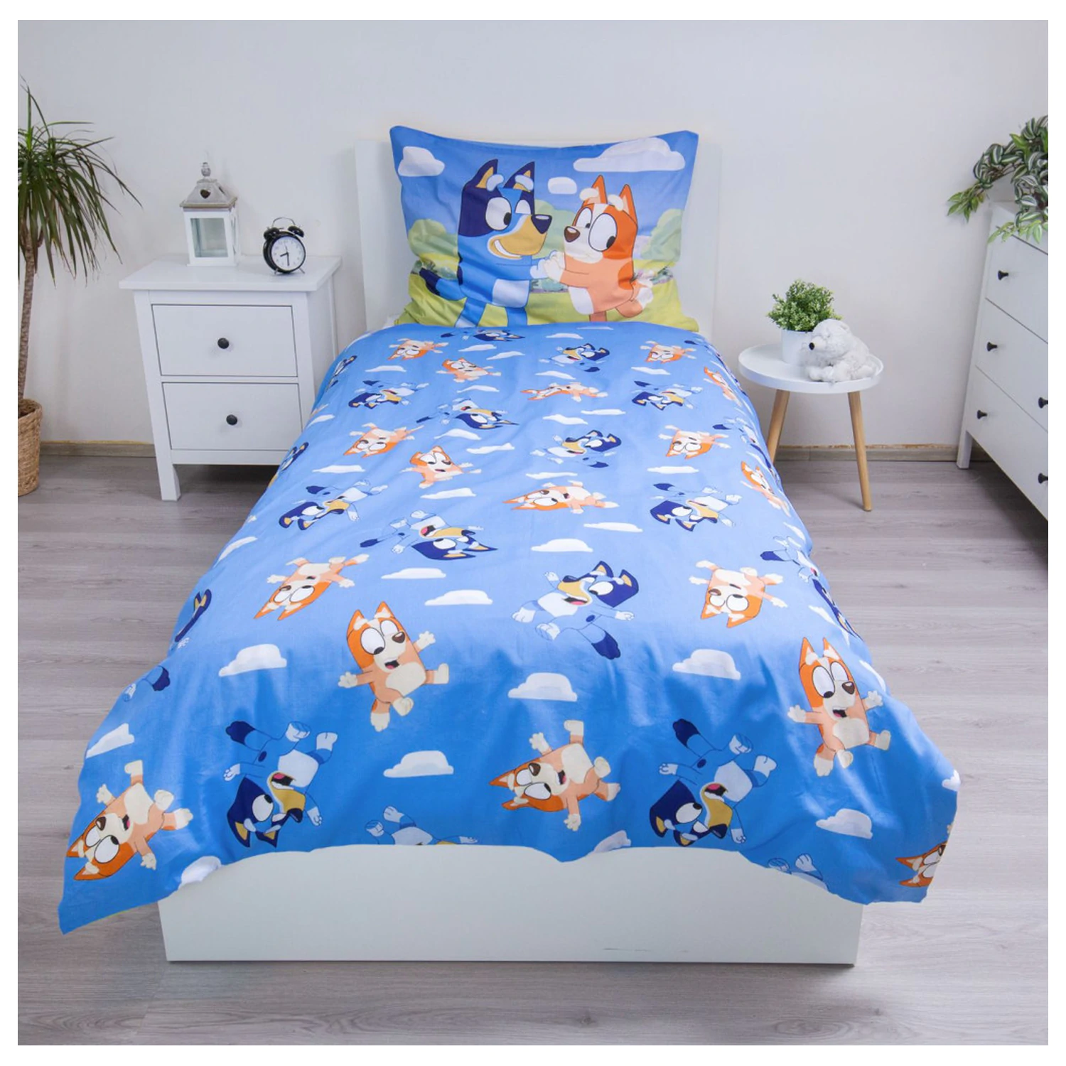 Bluey Šťastná rodina povlak na peřinu fotografii produktu