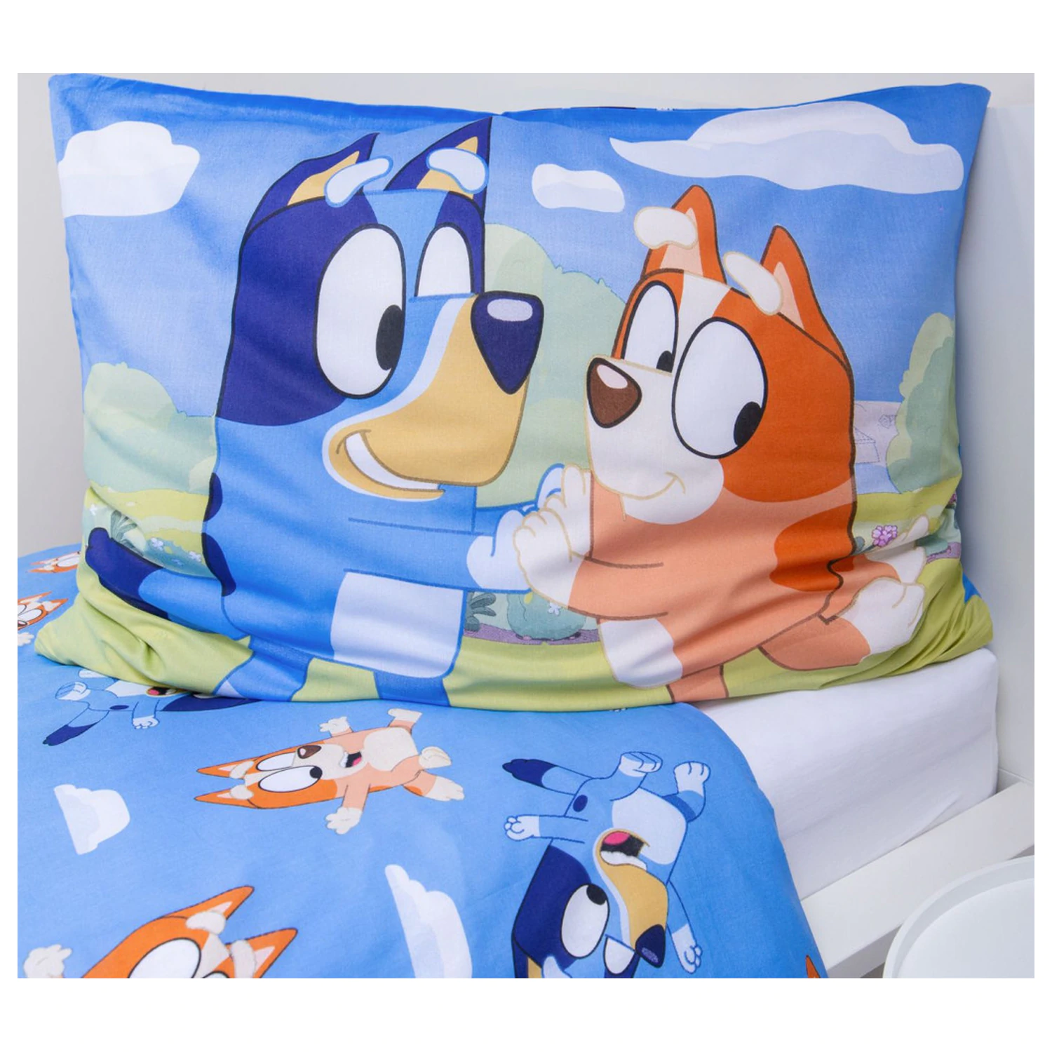 Bluey Šťastná rodina povlak na peřinu fotografii produktu