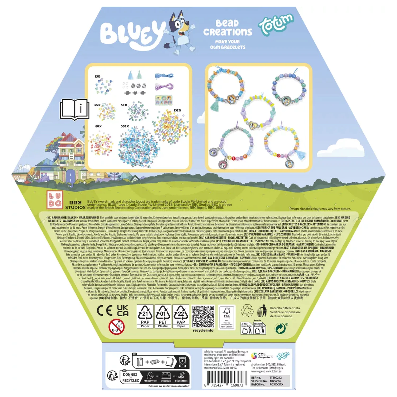 Bluey Happy korálkovací sada fotografii produktu