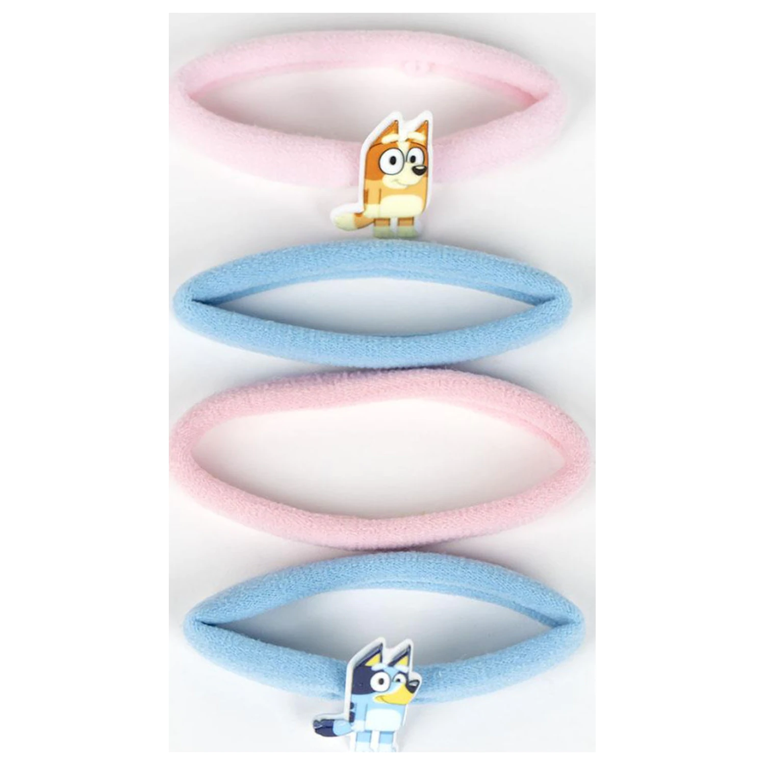 Bluey Happy Vibes Sada gumiček do vlasů, 4 kusy fotografii produktu