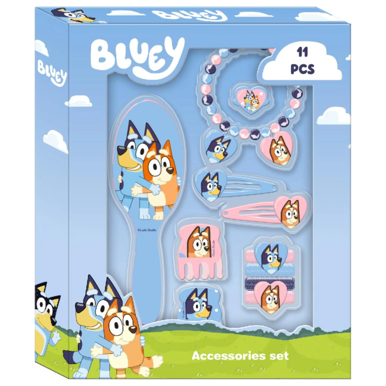 Bluey Happy Vibes 11dílná sada vlasových doplňků fotografii produktu