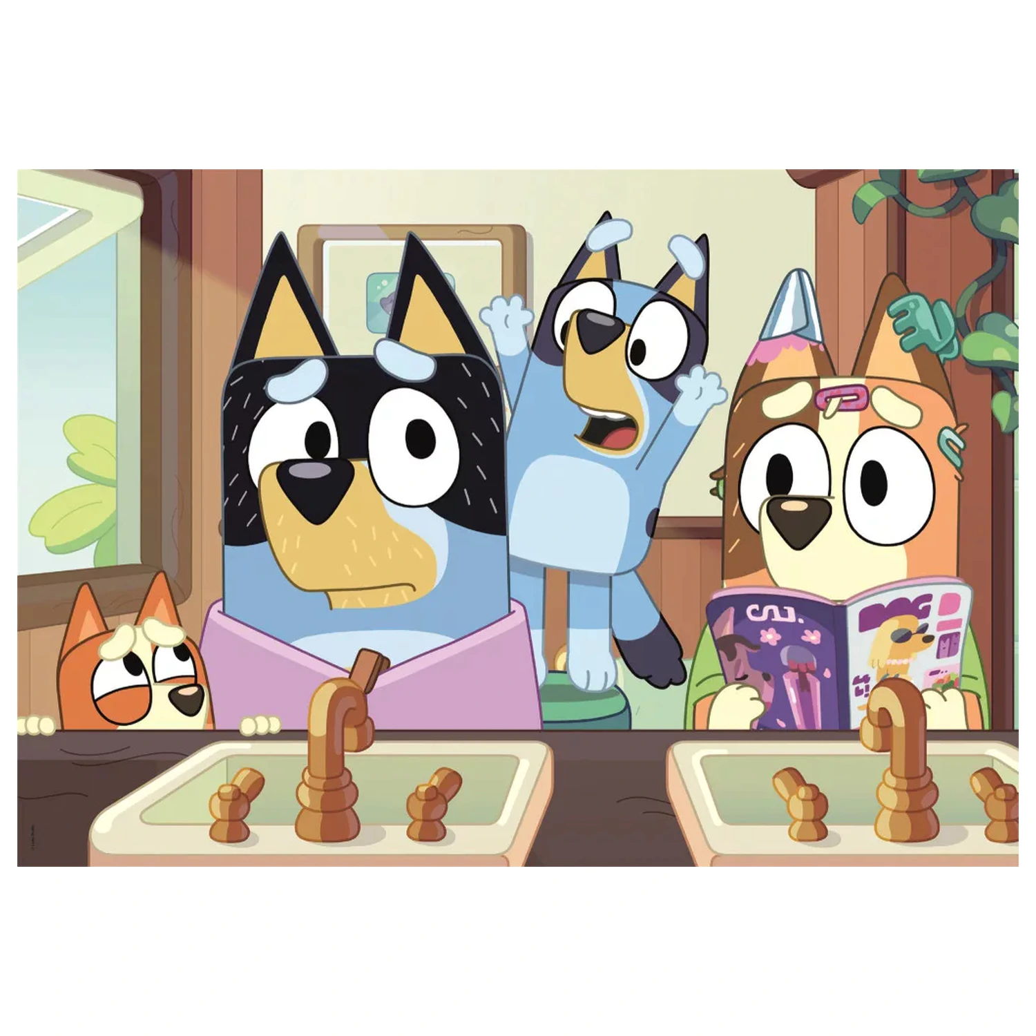 Bluey Home Fun 30dílné puzzle fotografii produktu