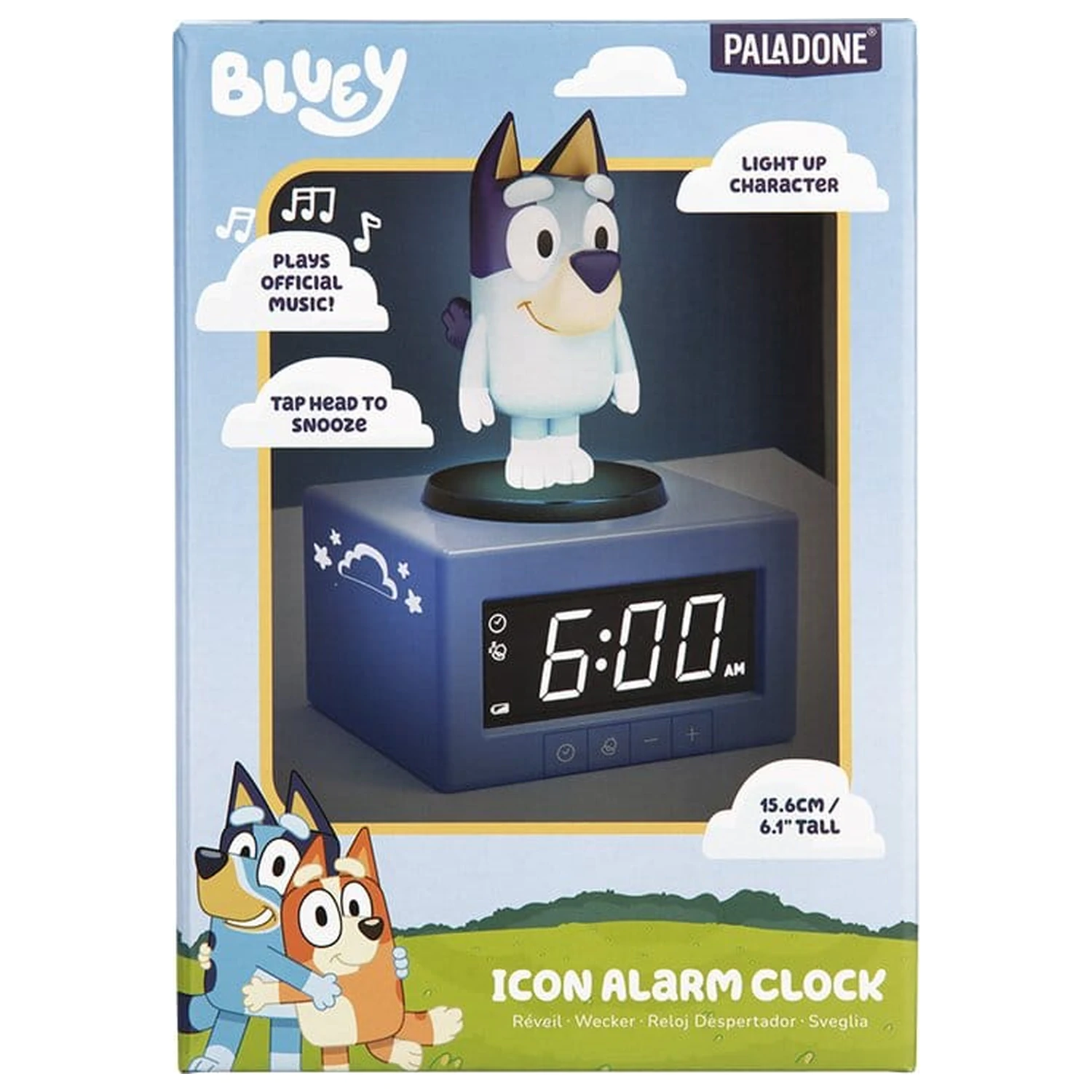 Bluey Icon Budík fotografii produktu