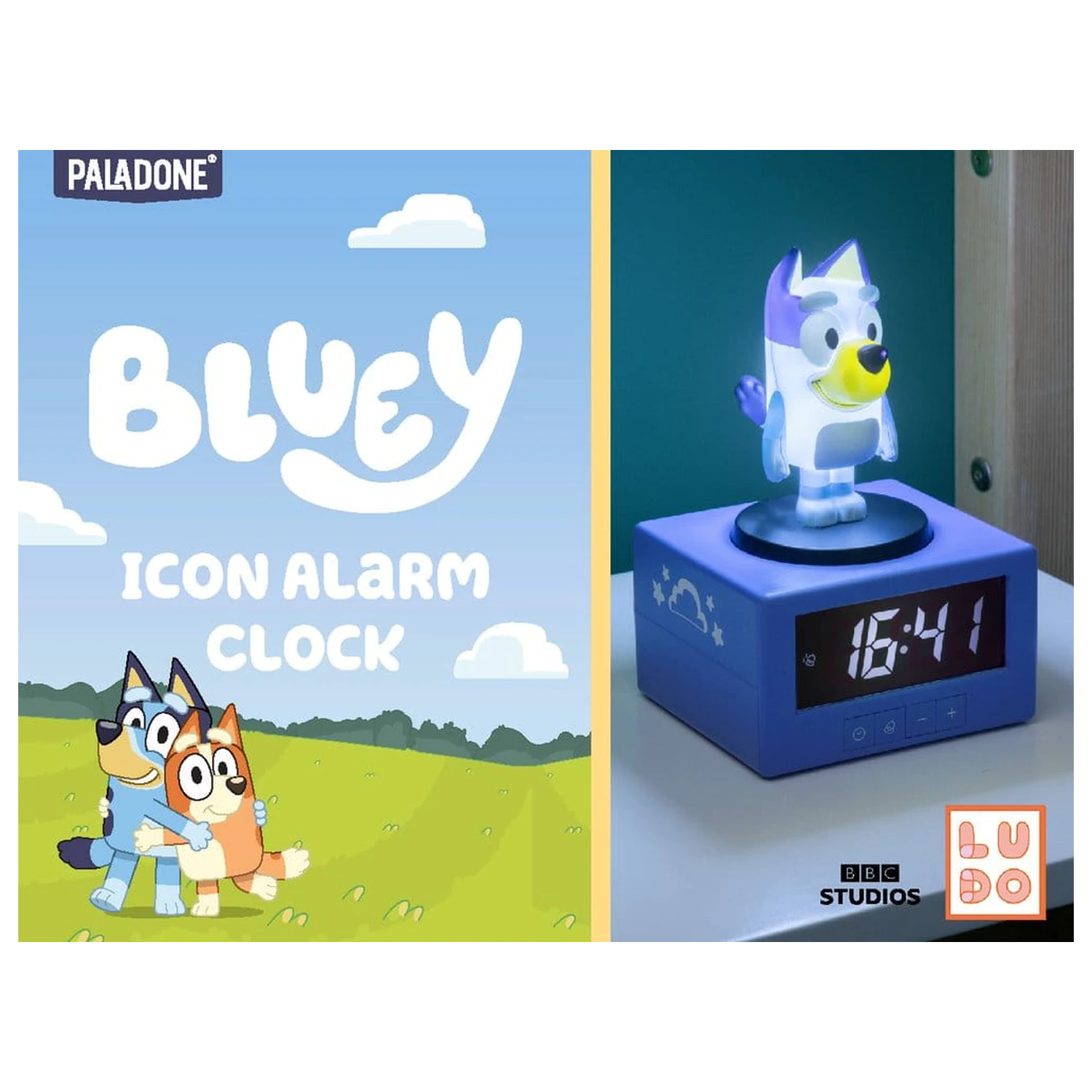 Bluey Icon Budík fotografii produktu