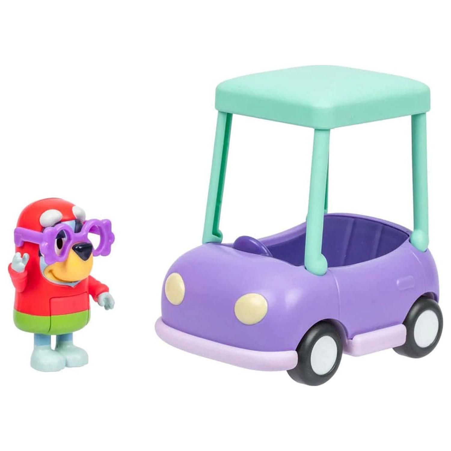 Bluey Mini figurka Herní sada Janet a auto babičky fotografii produktu
