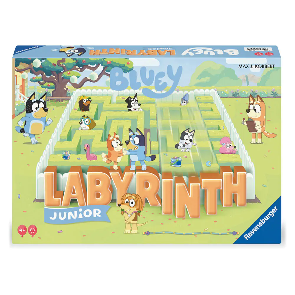 Bluey Junior Labyrinth desková hra fotografii produktu