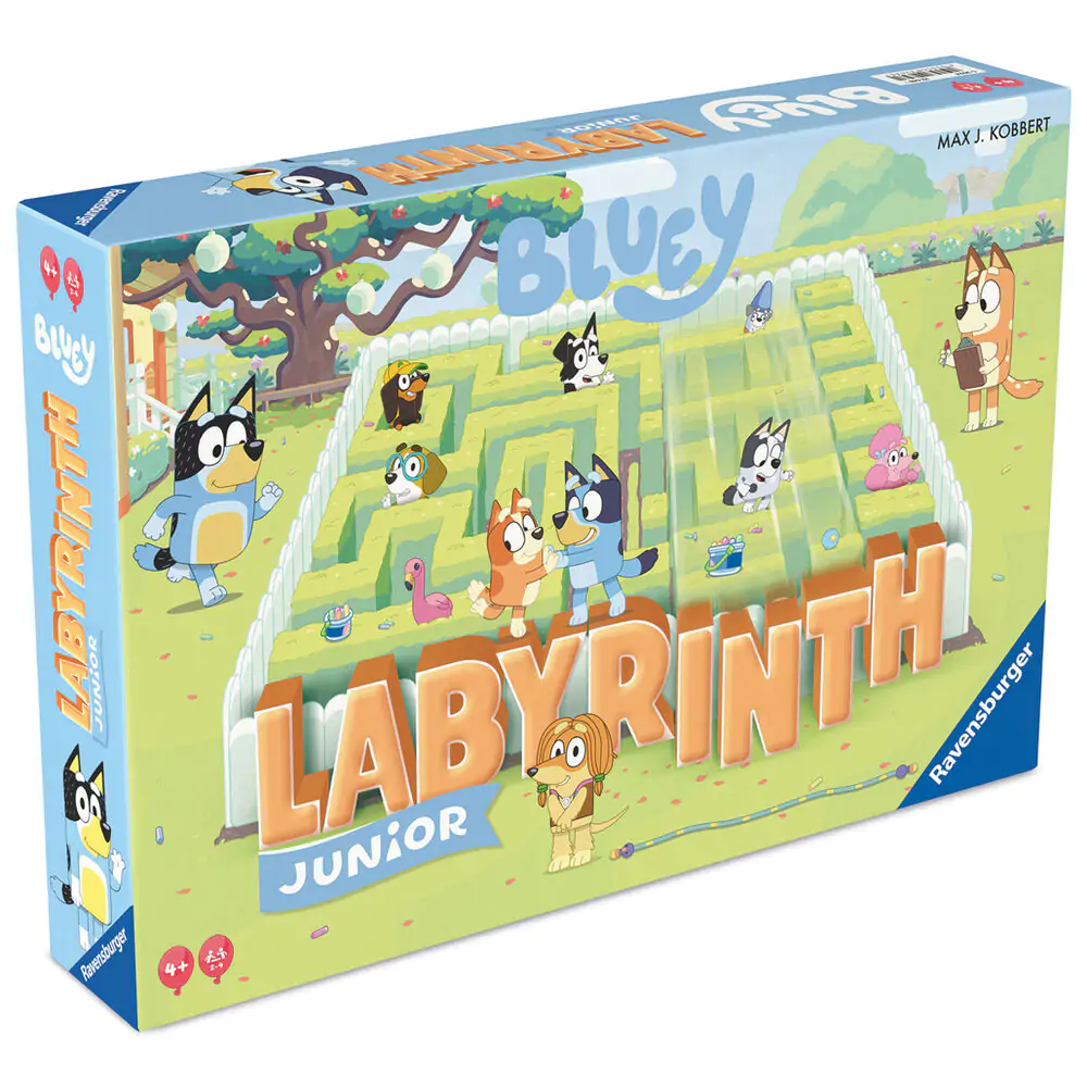 Bluey Junior Labyrinth desková hra fotografii produktu