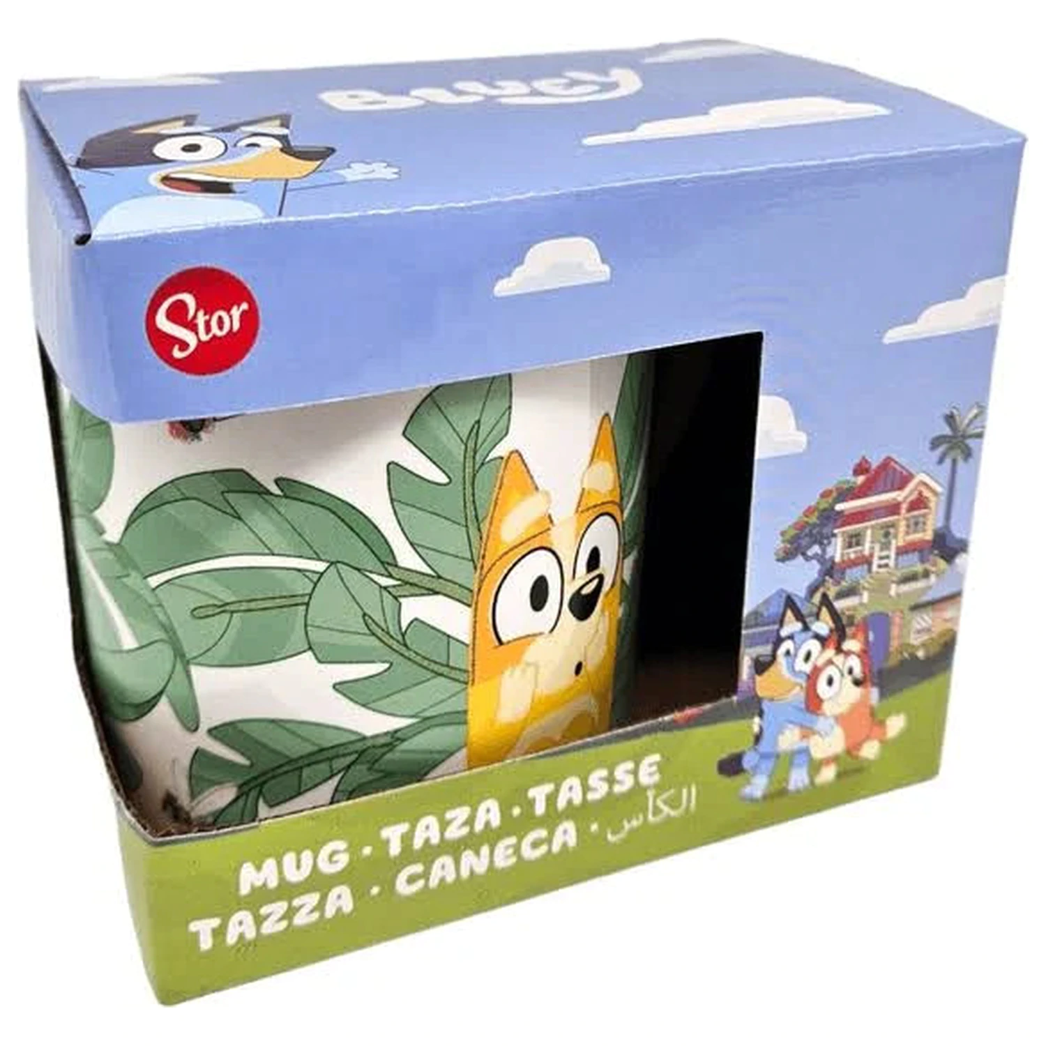 Bluey Leaves hrnek fotografii produktu