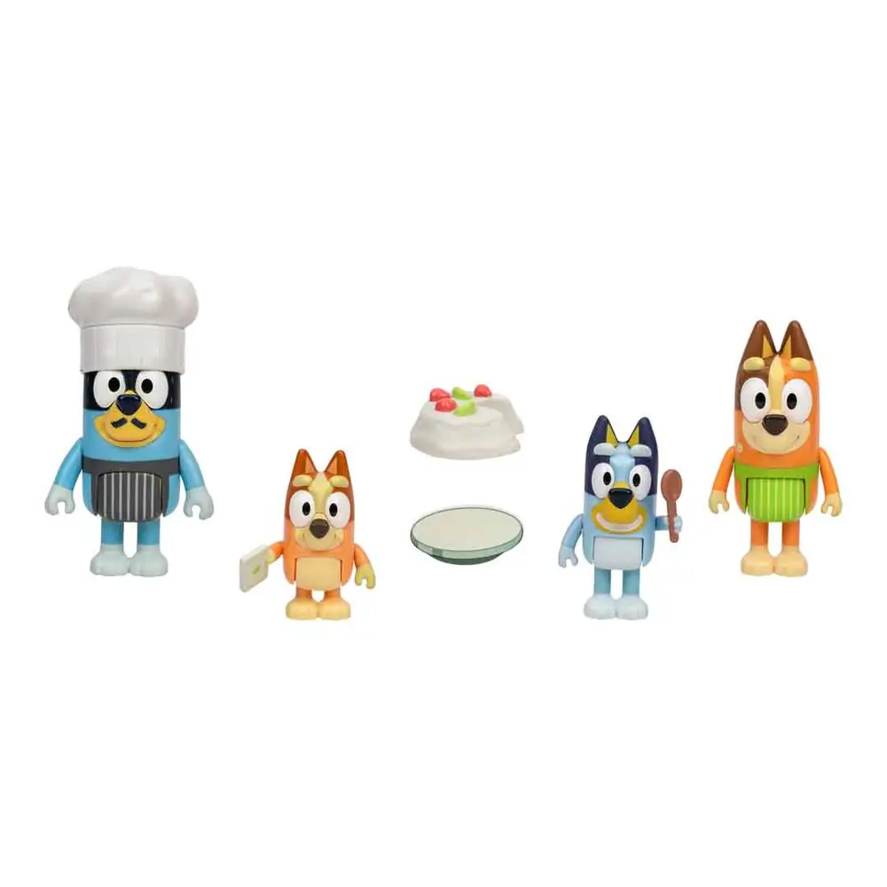 Bluey Lets Play Chef balení 4 figurek fotografii produktu