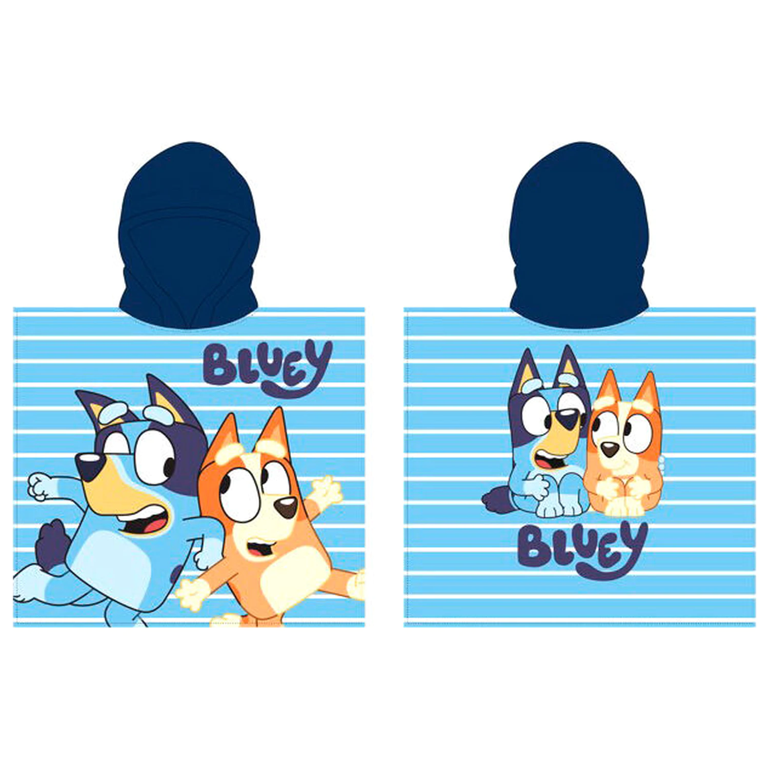 Bluey mikropončo ručník z mikrovlákna fotografii produktu