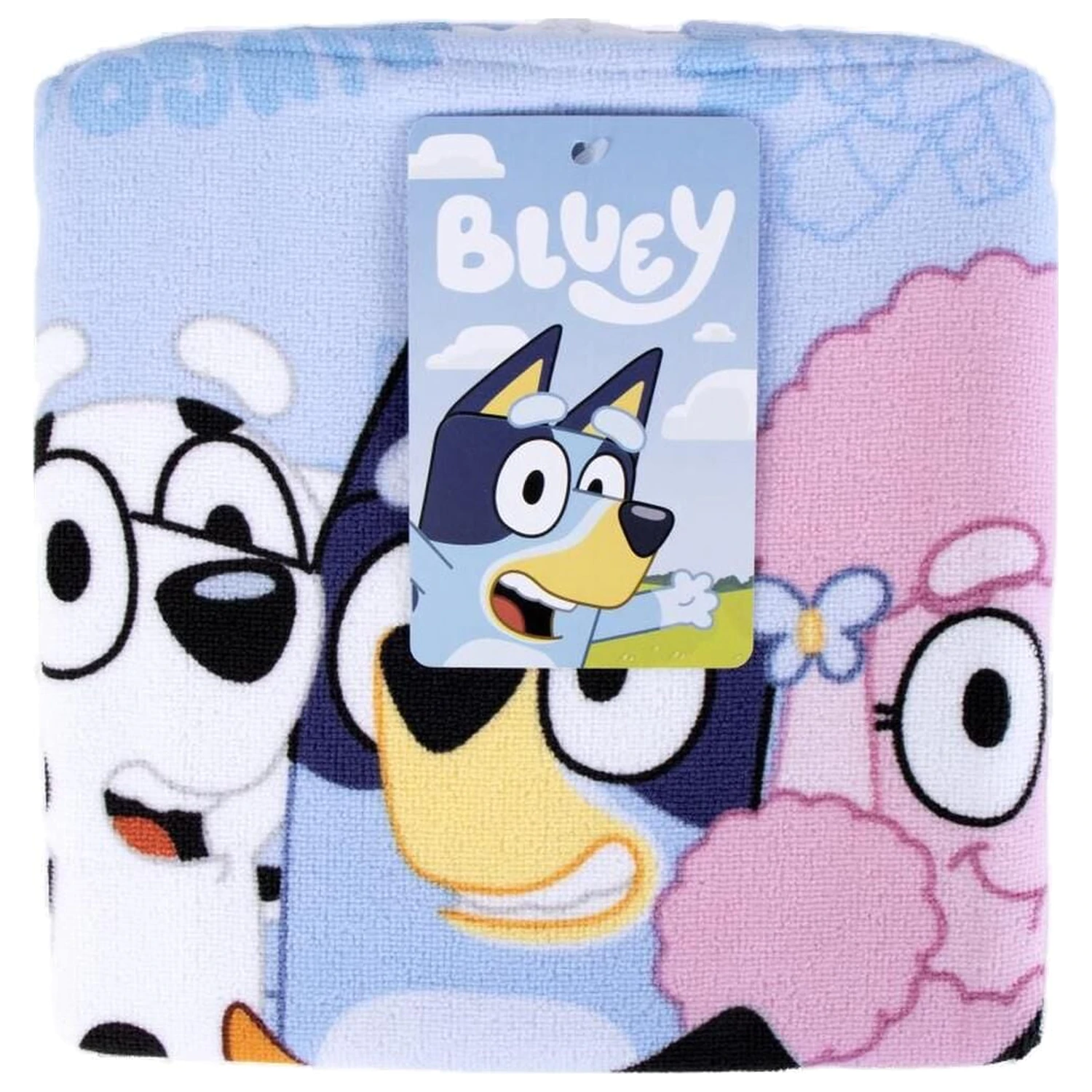 Bluey mikrovláknový ručník poncho fotografii produktu