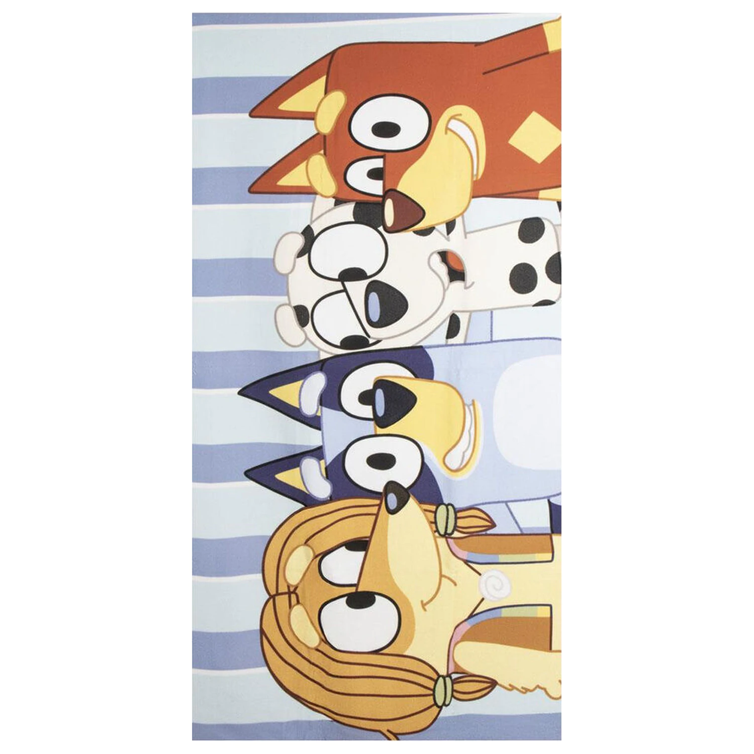 Bluey plážová osuška z mikrovlákna fotografii produktu