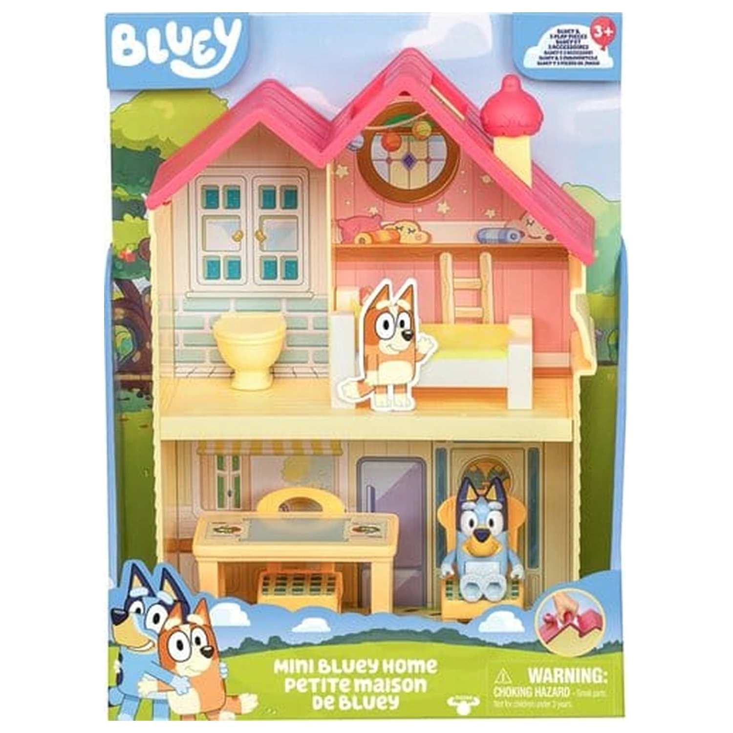 Bluey Playset Mini Heelers Home   fotografii produktu