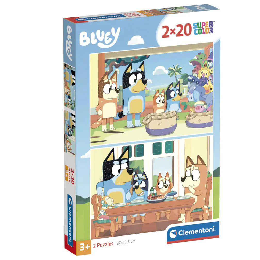 Bluey puzzle 2x20 dílků fotografii produktu