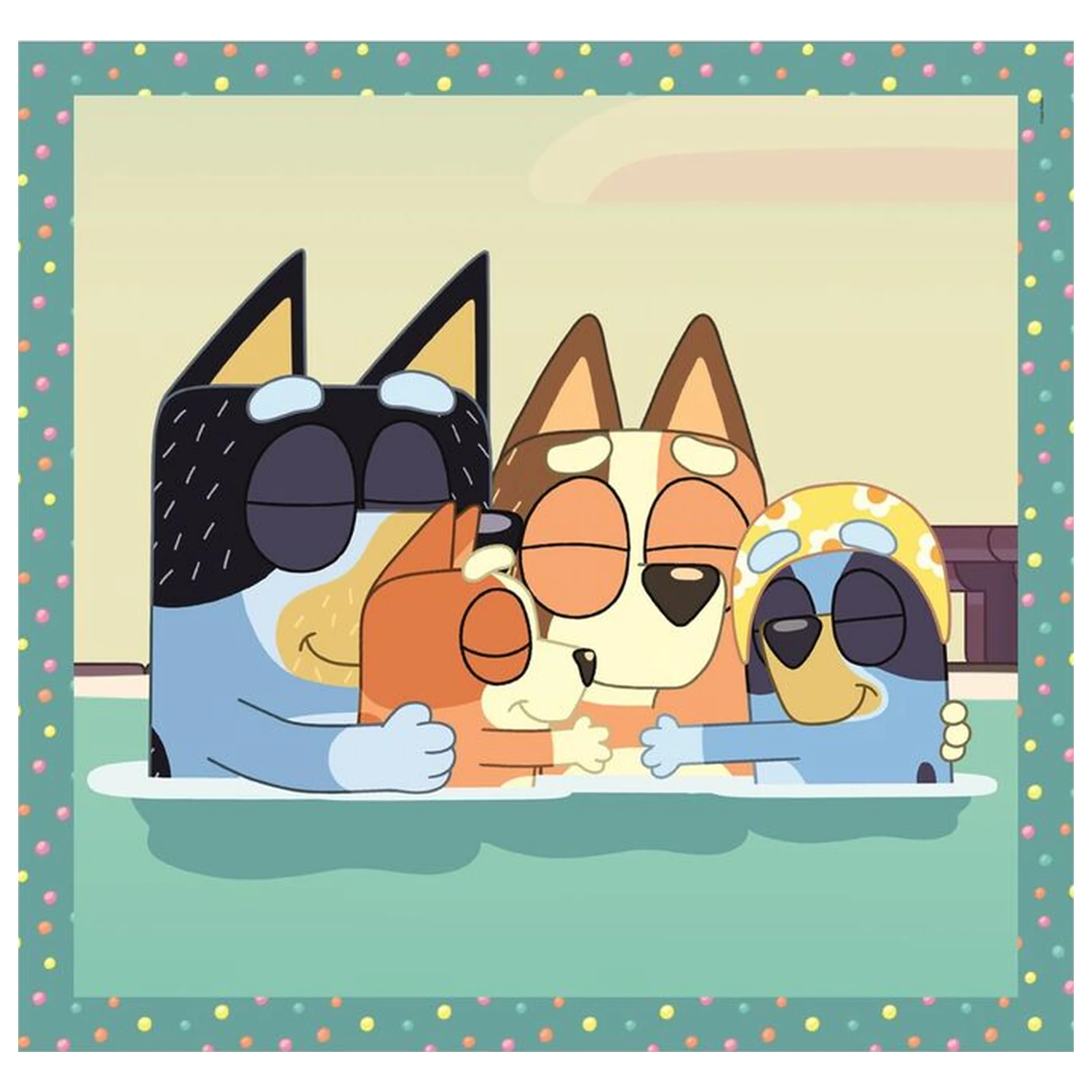 Bluey puzzle 3x48 ks fotografii produktu