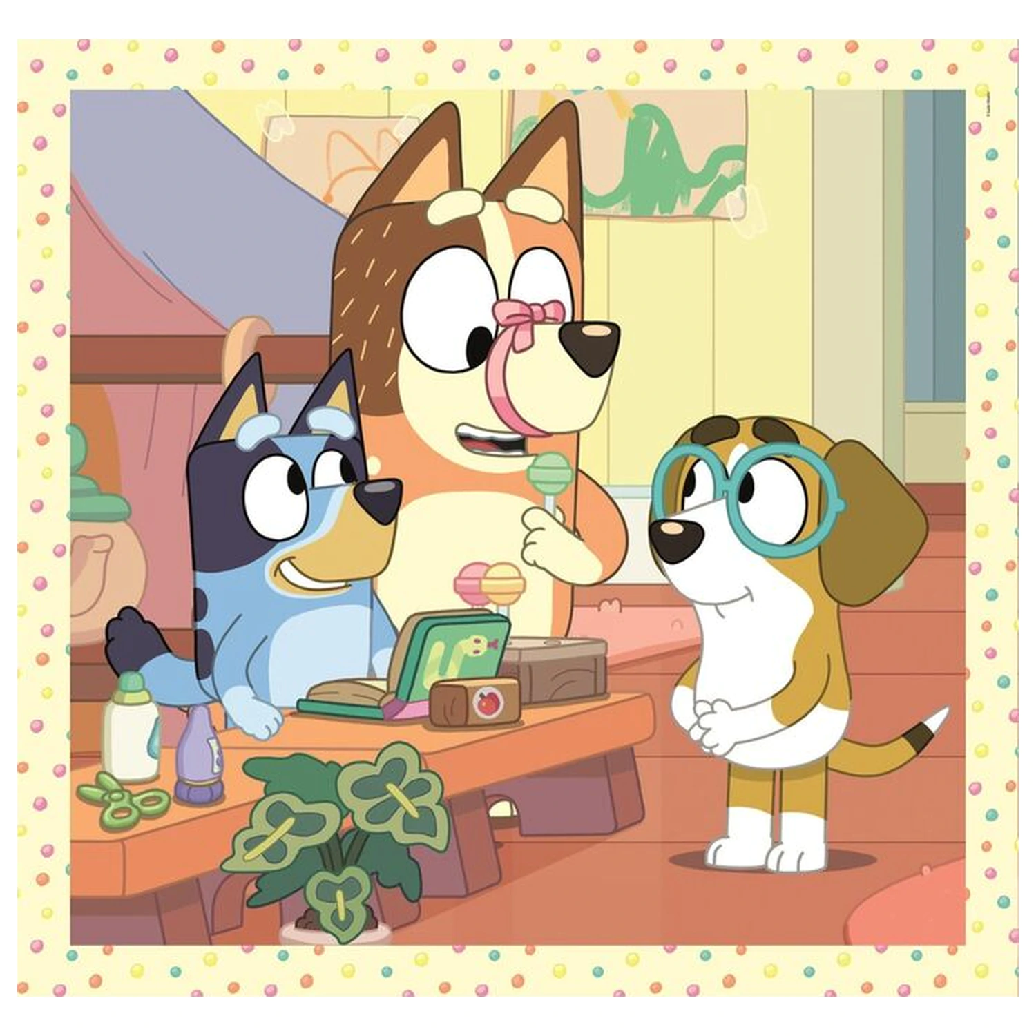 Bluey puzzle 3x48 ks fotografii produktu