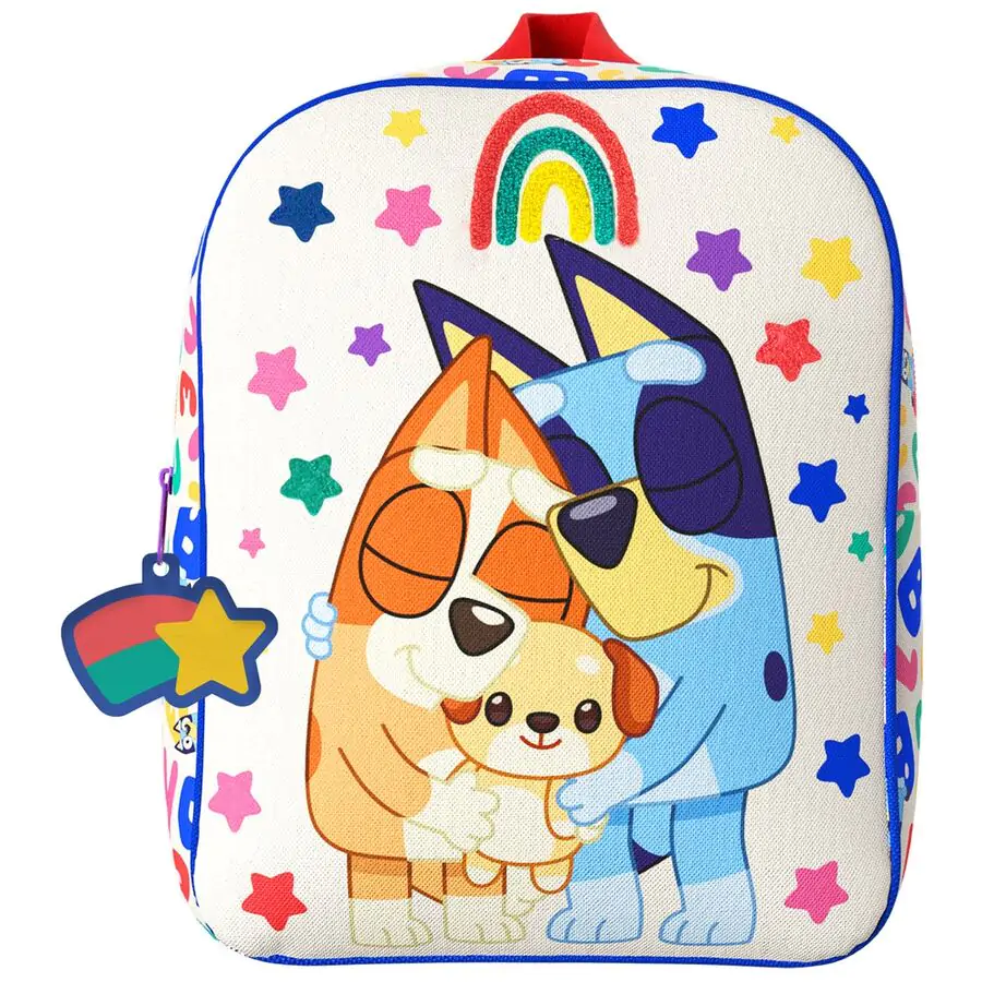 Bluey Rainbow batoh 30 cm fotografii produktu
