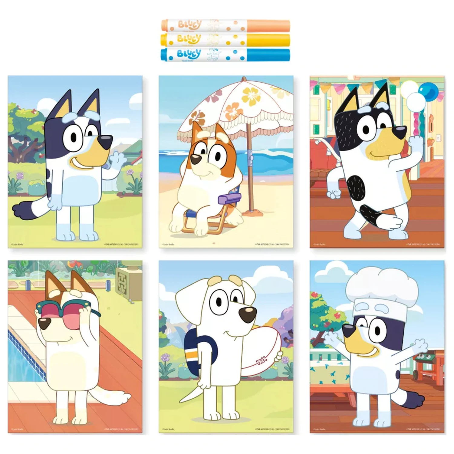 Bluey Rest Point Stamper kreativní sada fotografii produktu