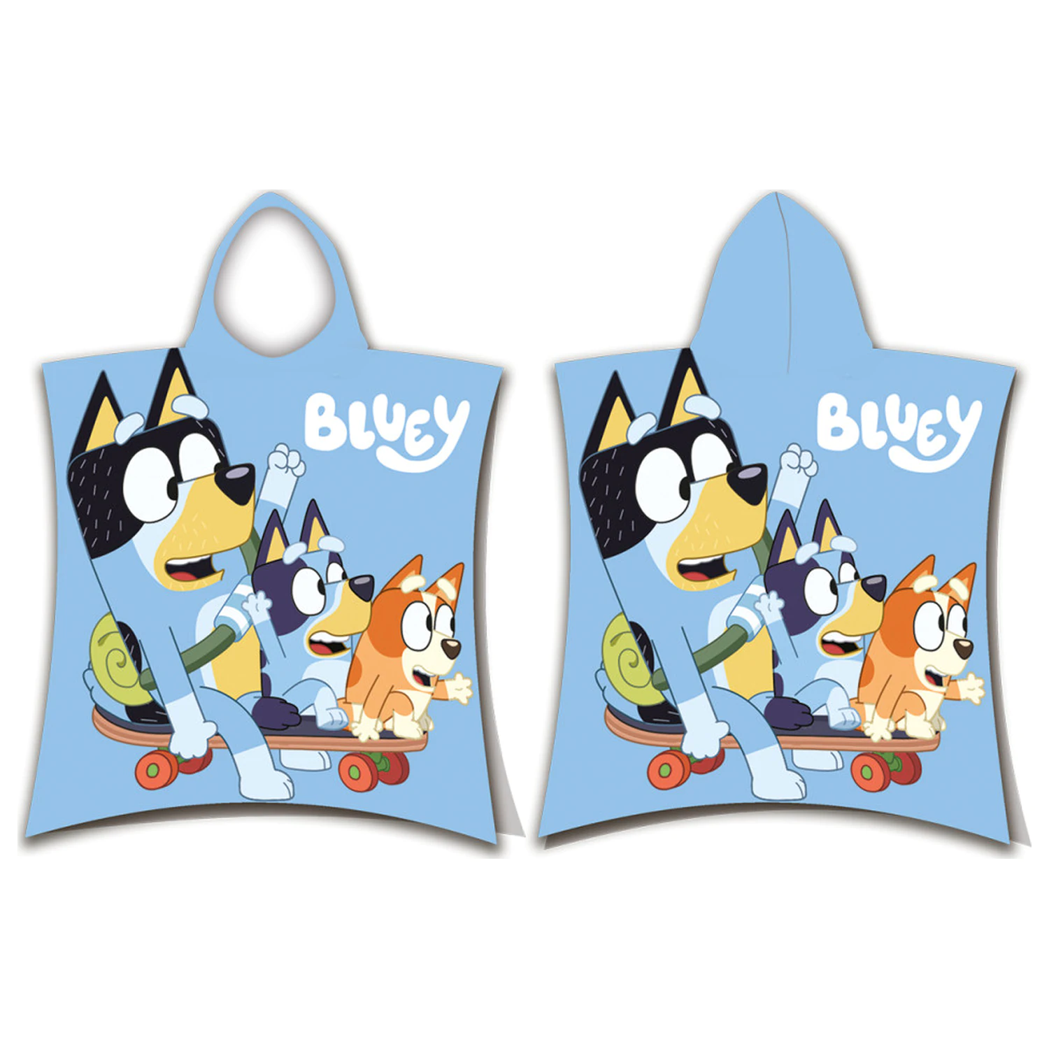 Bluey Skate plážové pončo ručník fotografii produktu