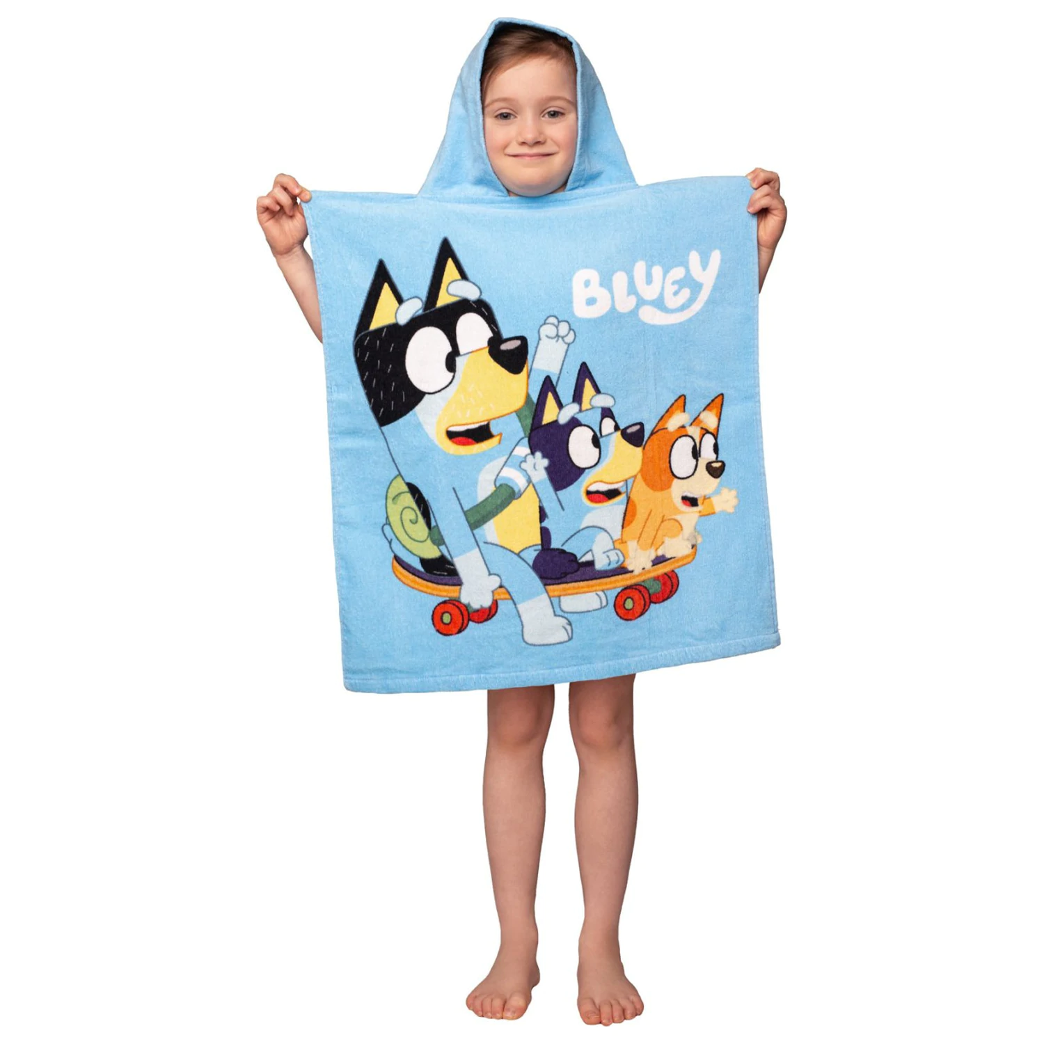 Bluey Skate plážové pončo ručník fotografii produktu