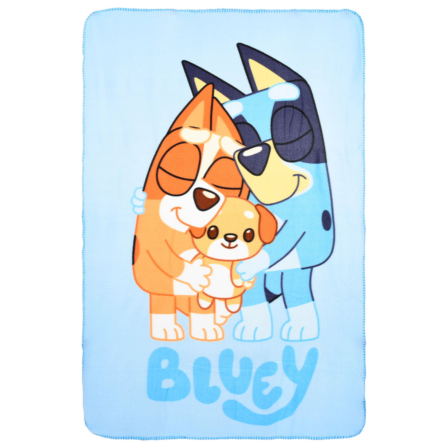 Bluey Snuggle Time flísová deka fotografii produktu