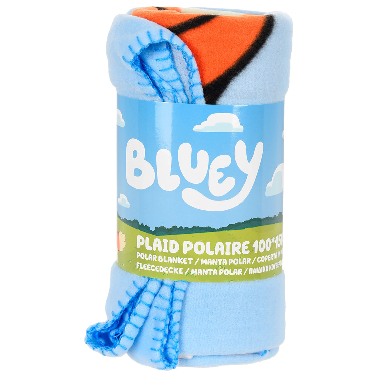 Bluey Snuggle Time flísová deka fotografii produktu