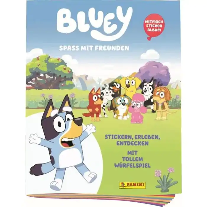 Bluey Spaß mit Freunden Album na samolepky *německá verze* fotografii produktu