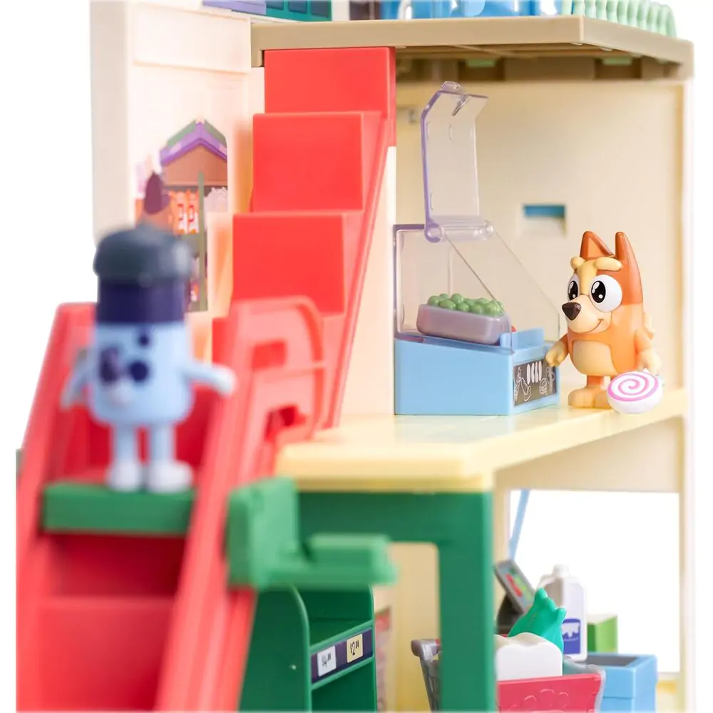 Bluey supermarket herní sada a figurky fotografii produktu