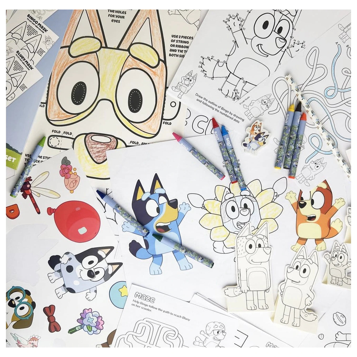 Bluey Activity & Fun Set fotografii produktu