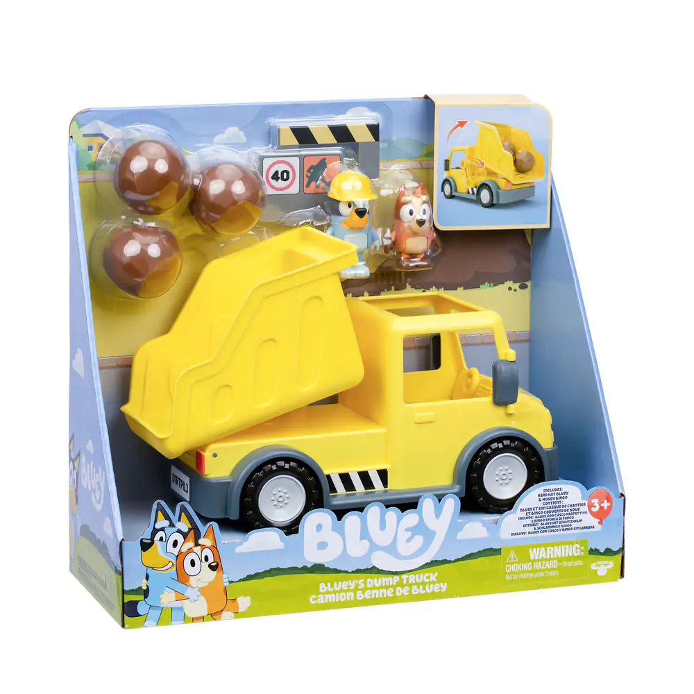 Bluey Sklápěcí Nákladní auto + figurky fotografii produktu