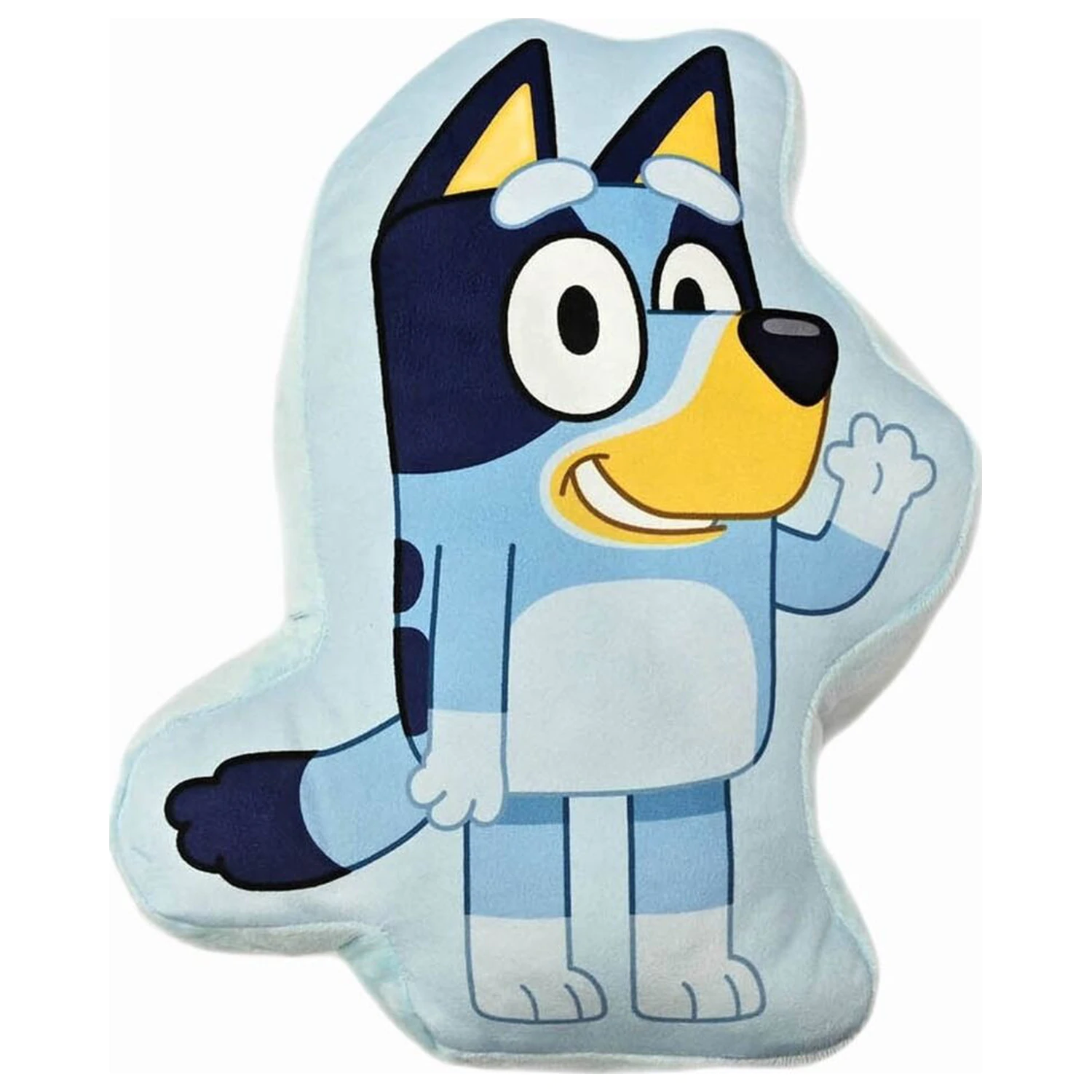 Bluey Tvarovaný polštář ve tvaru vlny, dekorační polštář 21x31 cm fotografii produktu