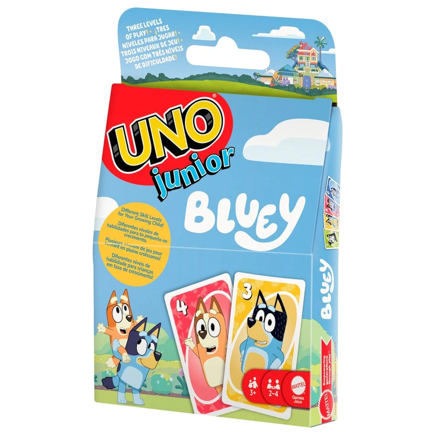 Bluey UNO Junior Karetní hra fotografii produktu