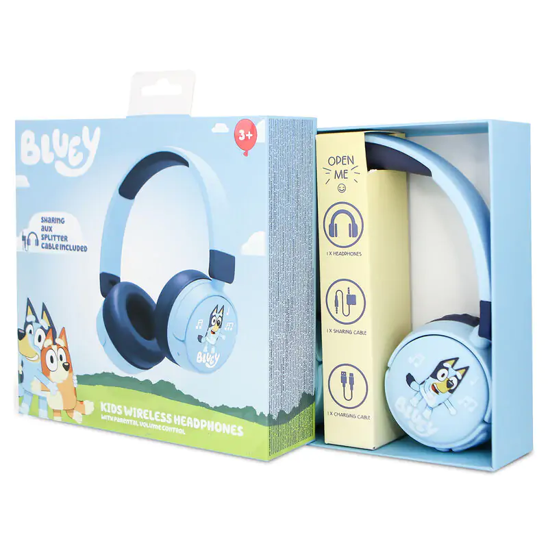 Bluey bezdrátová dětská sluchátka fotografii produktu