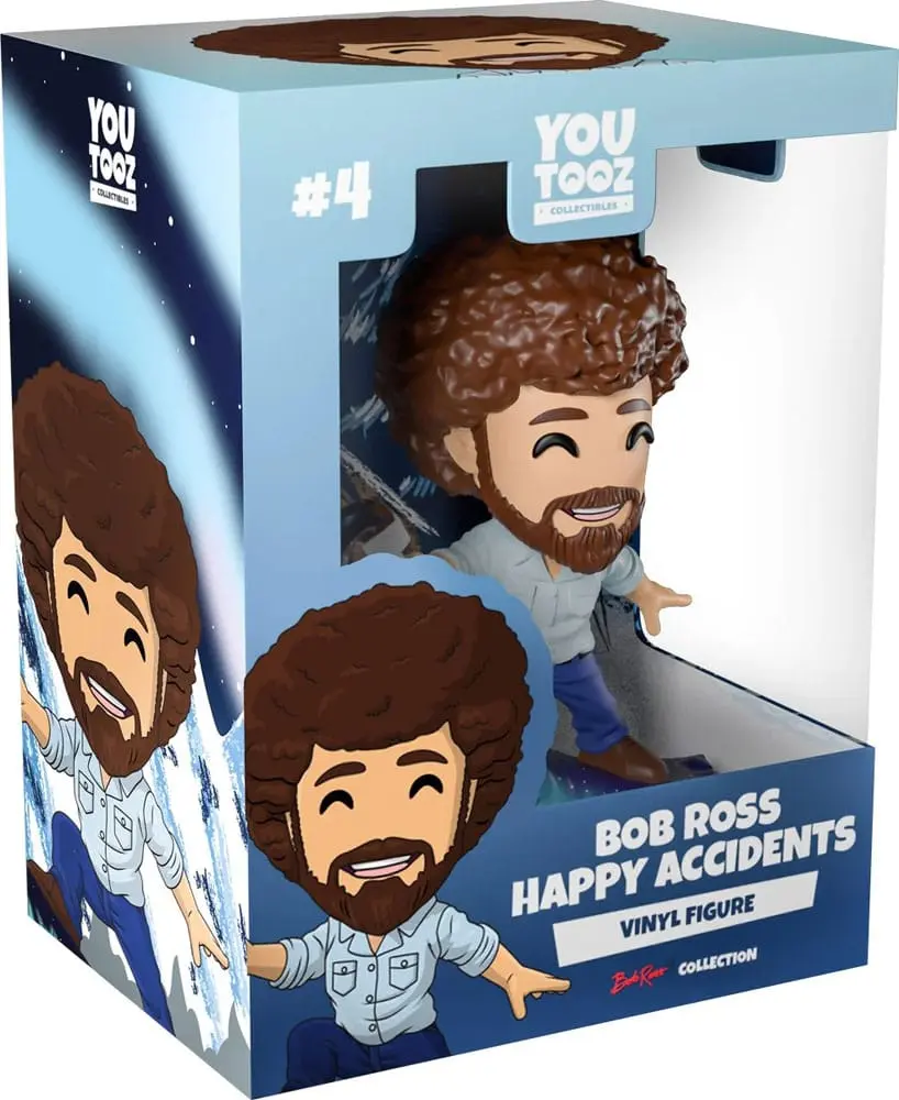 Bob Ross Vinylová Figurka Bob Ross Happy Accidents 12 cm fotografii produktu