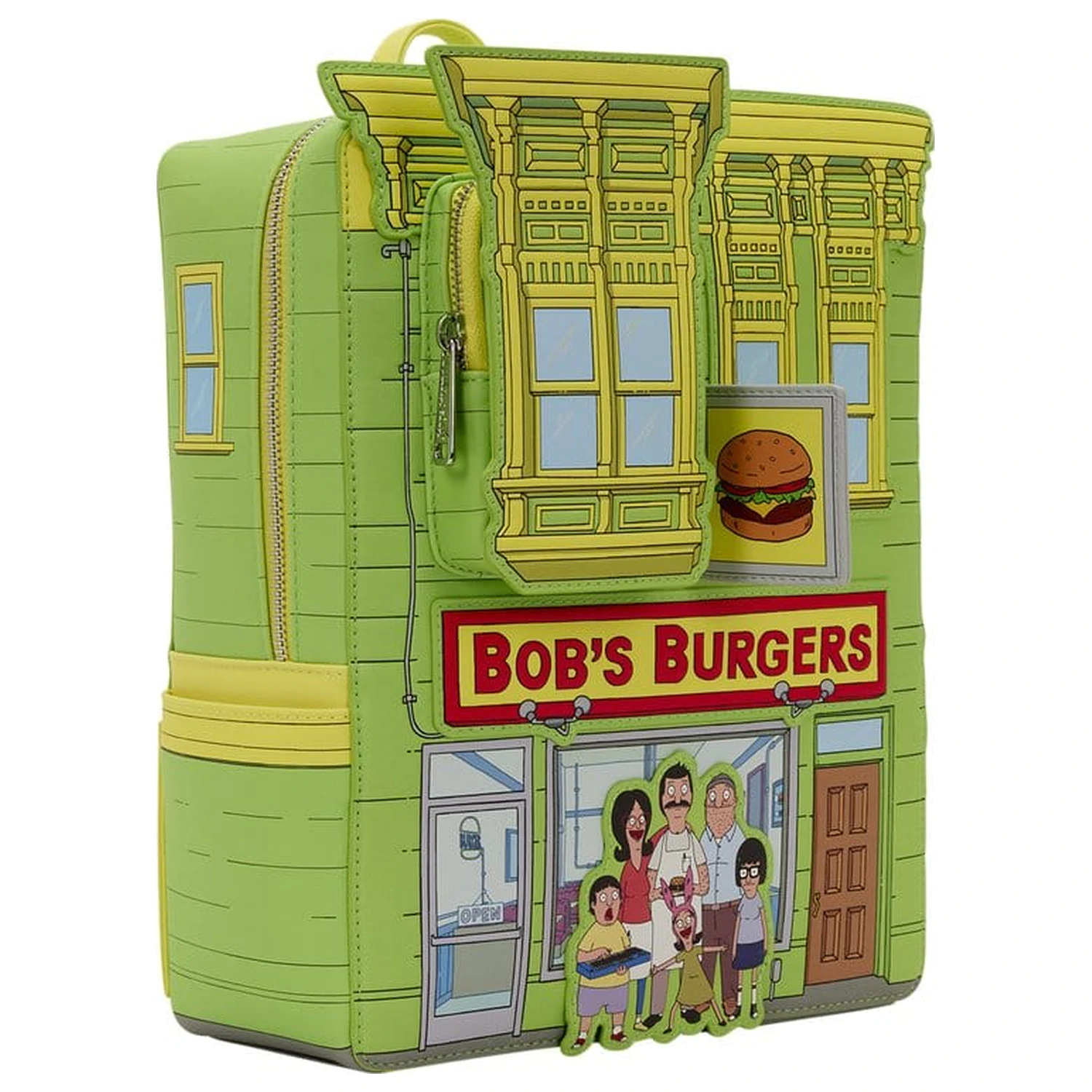 Bob´s Burgers by Loungefly Crossbody taška s mincovníkem Restaurant fotografii produktu