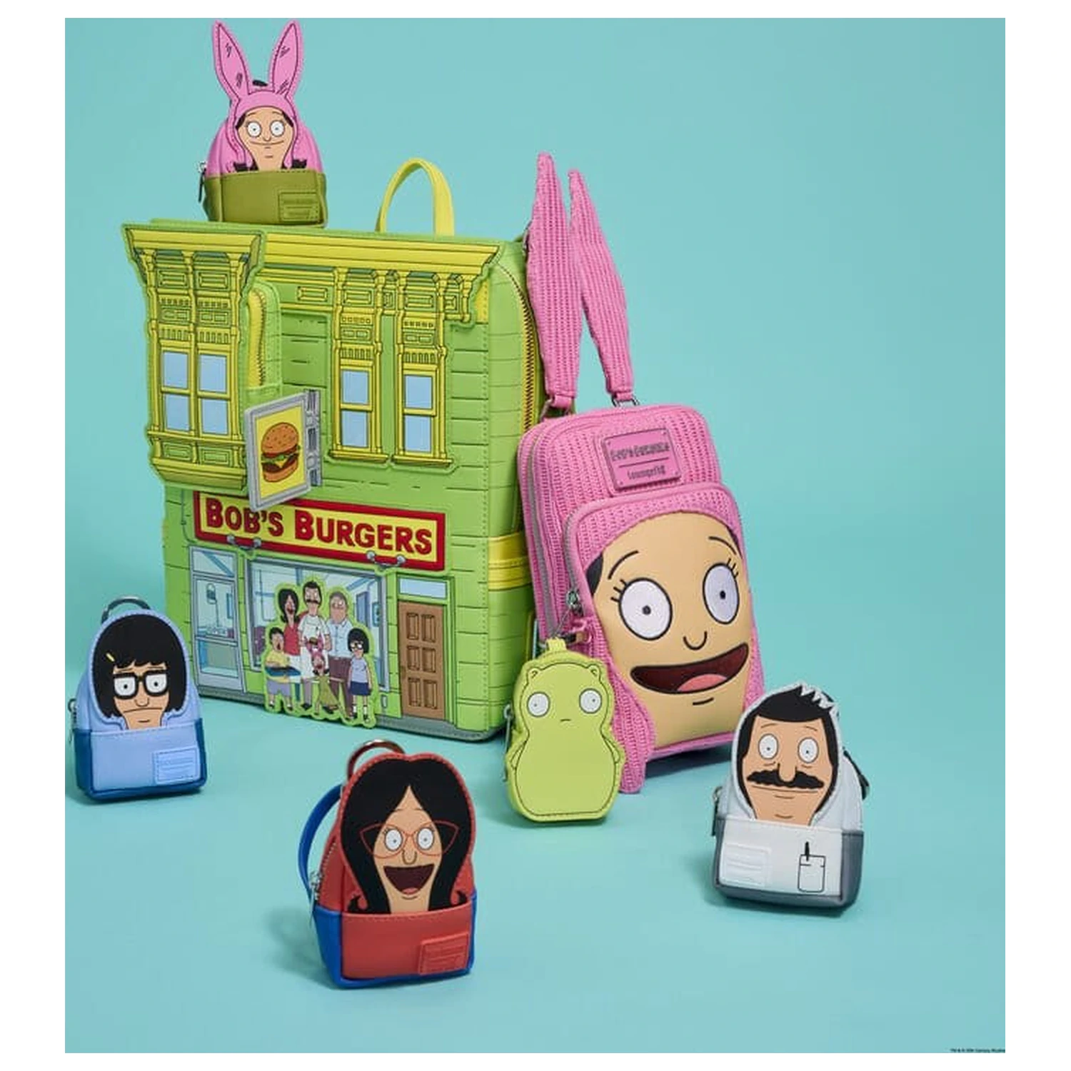 Bob´s Burgers by Loungefly Crossbody taška s mincovníkem Restaurant fotografii produktu