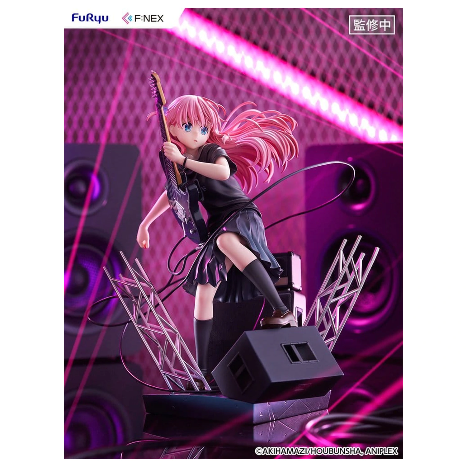 Bocchi the Rock! F:NEX PVC Figurka 1/7 Hitori Gotoh Live Ver. 24 cm fotografii produktu