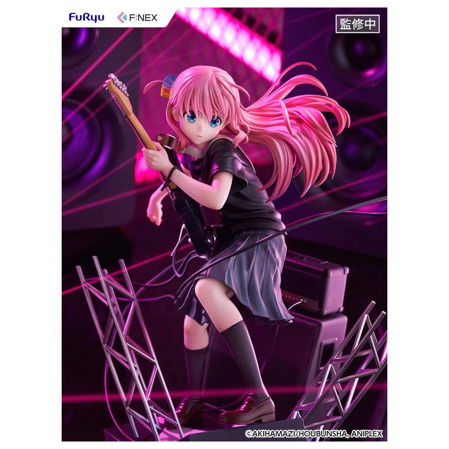 Bocchi the Rock! F:NEX PVC Figurka 1/7 Hitori Gotoh Live Ver. 24 cm fotografii produktu