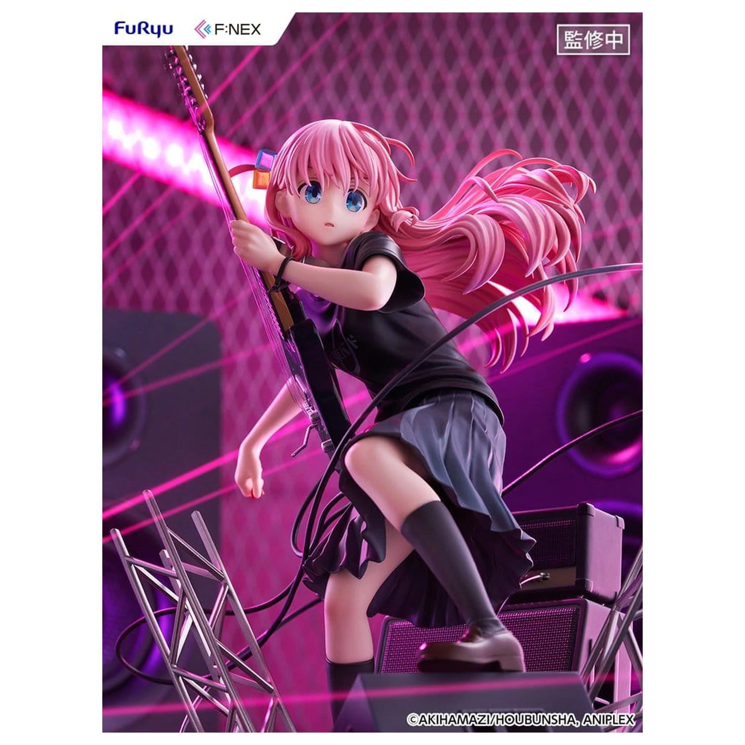 Bocchi the Rock! F:NEX PVC Figurka 1/7 Hitori Gotoh Live Ver. 24 cm fotografii produktu