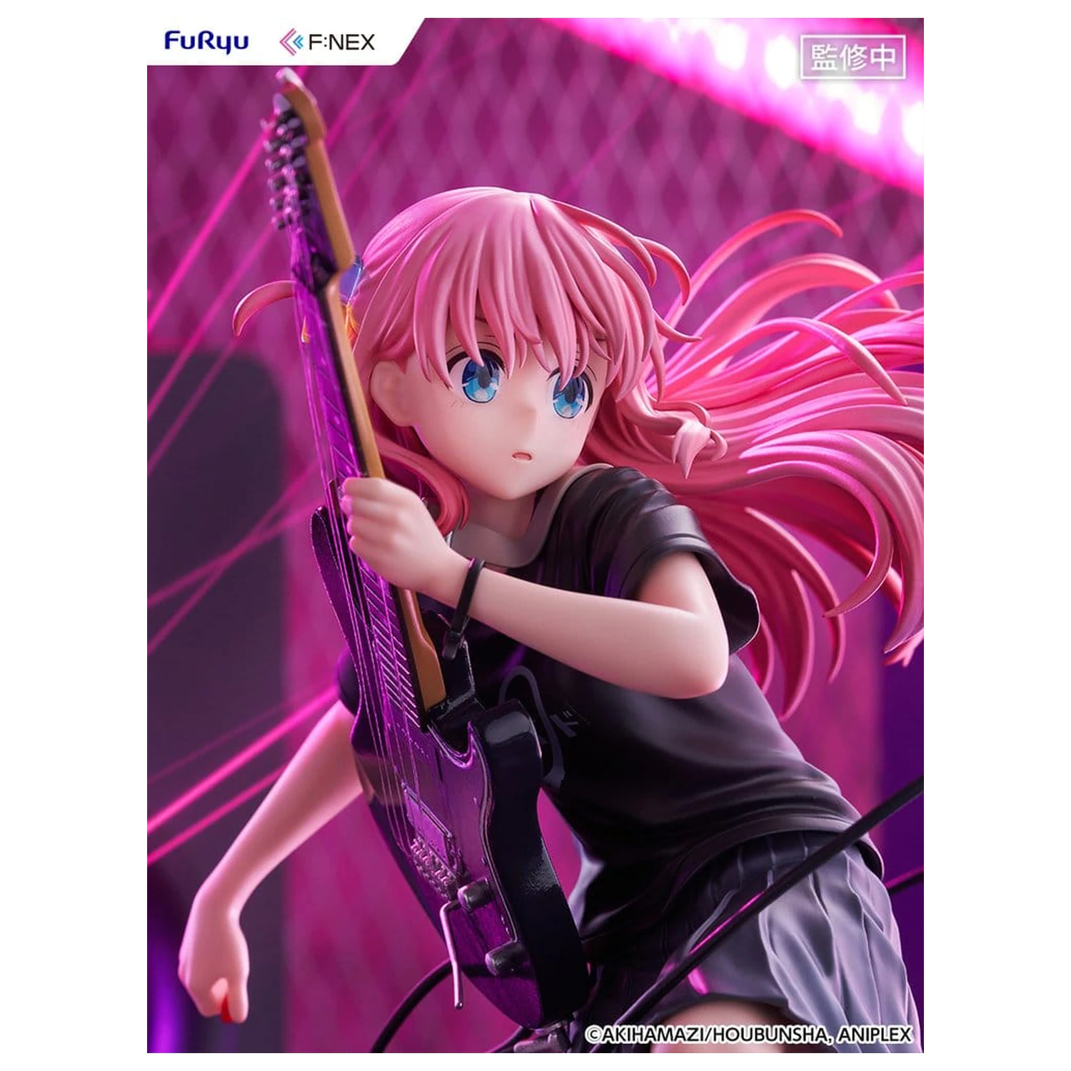 Bocchi the Rock! F:NEX PVC Figurka 1/7 Hitori Gotoh Live Ver. 24 cm fotografii produktu