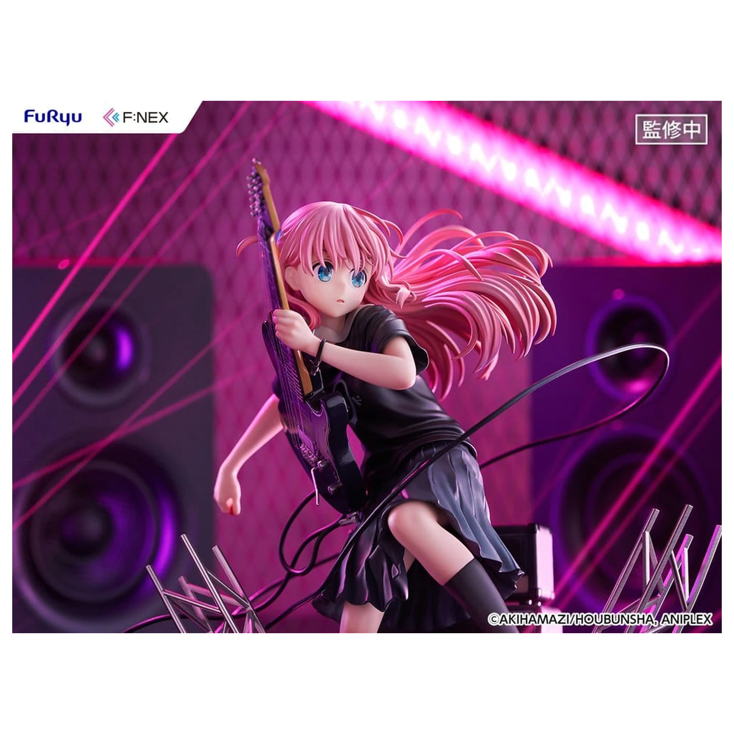 Bocchi the Rock! F:NEX PVC Figurka 1/7 Hitori Gotoh Live Ver. 24 cm fotografii produktu