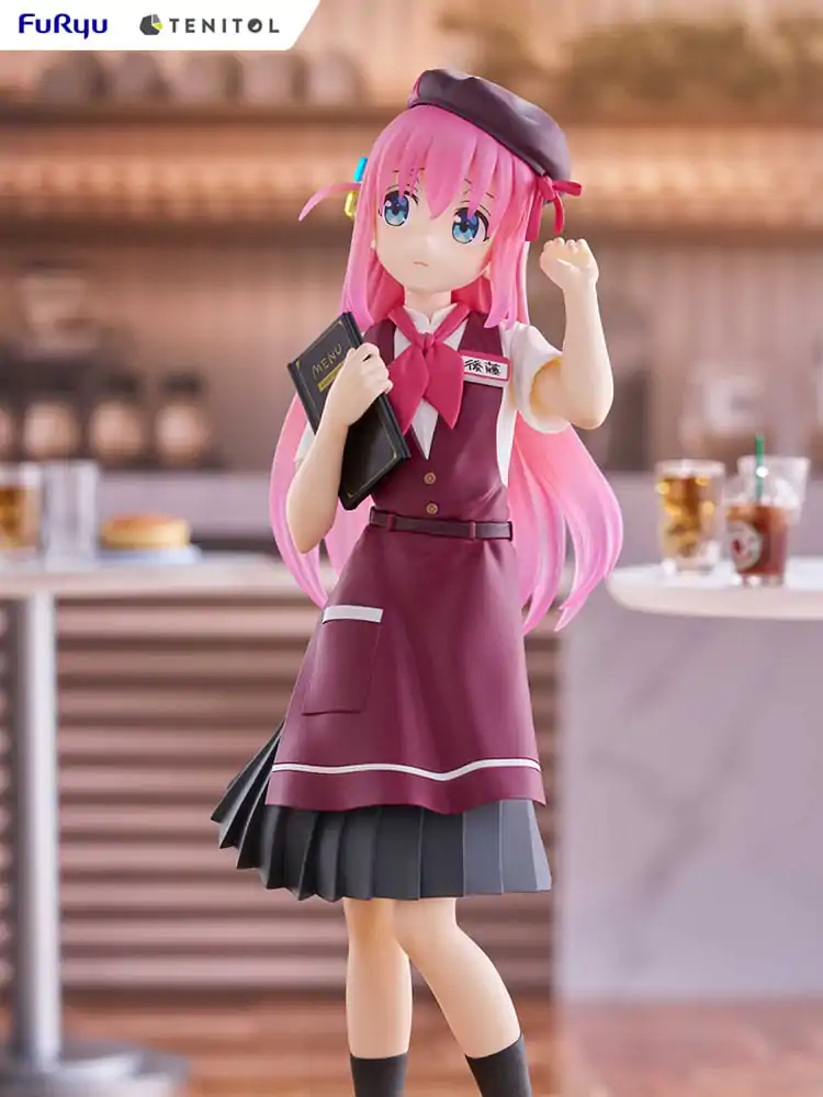 Bocchi the Rock! Tenitol PVC soška Hitori Gotoh Café Style Ver. 20 cm fotografii produktu