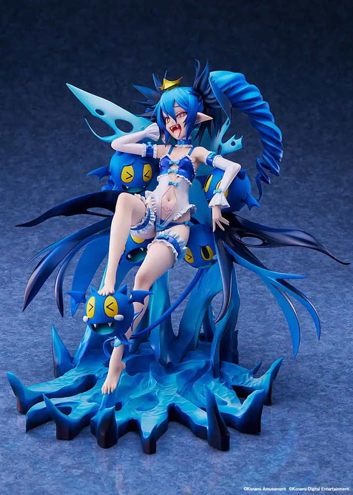 Bombergirl PVC socha 1/7 Aqua Lewysia Aquablue Vampire Negligee Ver. 25 cm fotografii produktu