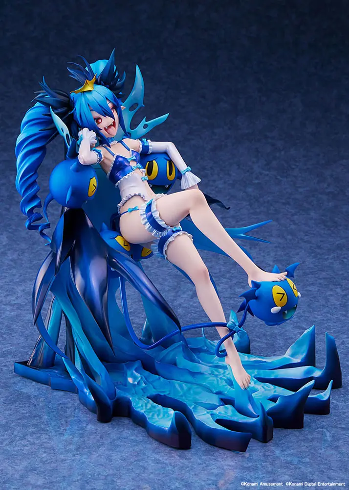 Bombergirl PVC socha 1/7 Aqua Lewysia Aquablue Vampire Negligee Ver. 25 cm fotografii produktu